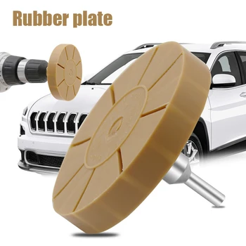 

3.5Inch Rubber Pinstripe Decal Wheel Pad Sticker Removal Tool with Arbor S7