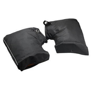 

Motorcycle Handlebar Protector Gloves Motorcycle Handlebar Protector Soft Waterproof Winter Warm Thick Fleece Windproof Gloves