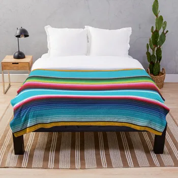

Soft Blanket for Bed Sherpa Flannel Fleece Blanket Home Travel Sofa Soft Throw Blanket Classical Mexican Poncho Background