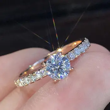 

10pcs/lots European and American fashion Simple Rings Engagement Wedding Ring for Women Valentine's Day gift G-60