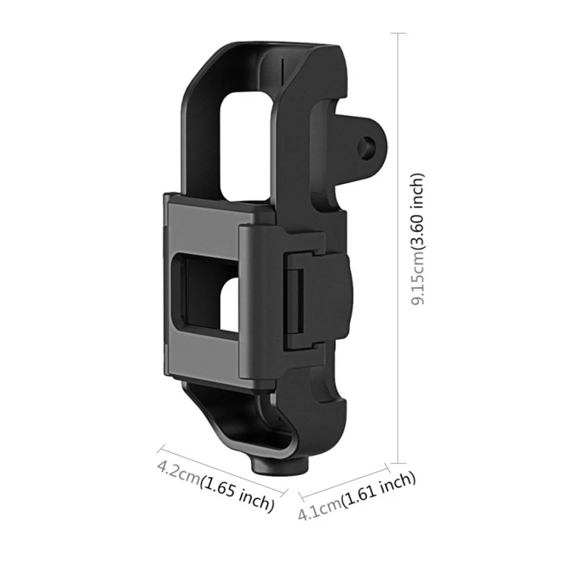 Для DJI OSMO Карманный корпус защитный чехол кронштейн и 1/4 винтовое отверстие ручные карданный аксессуары