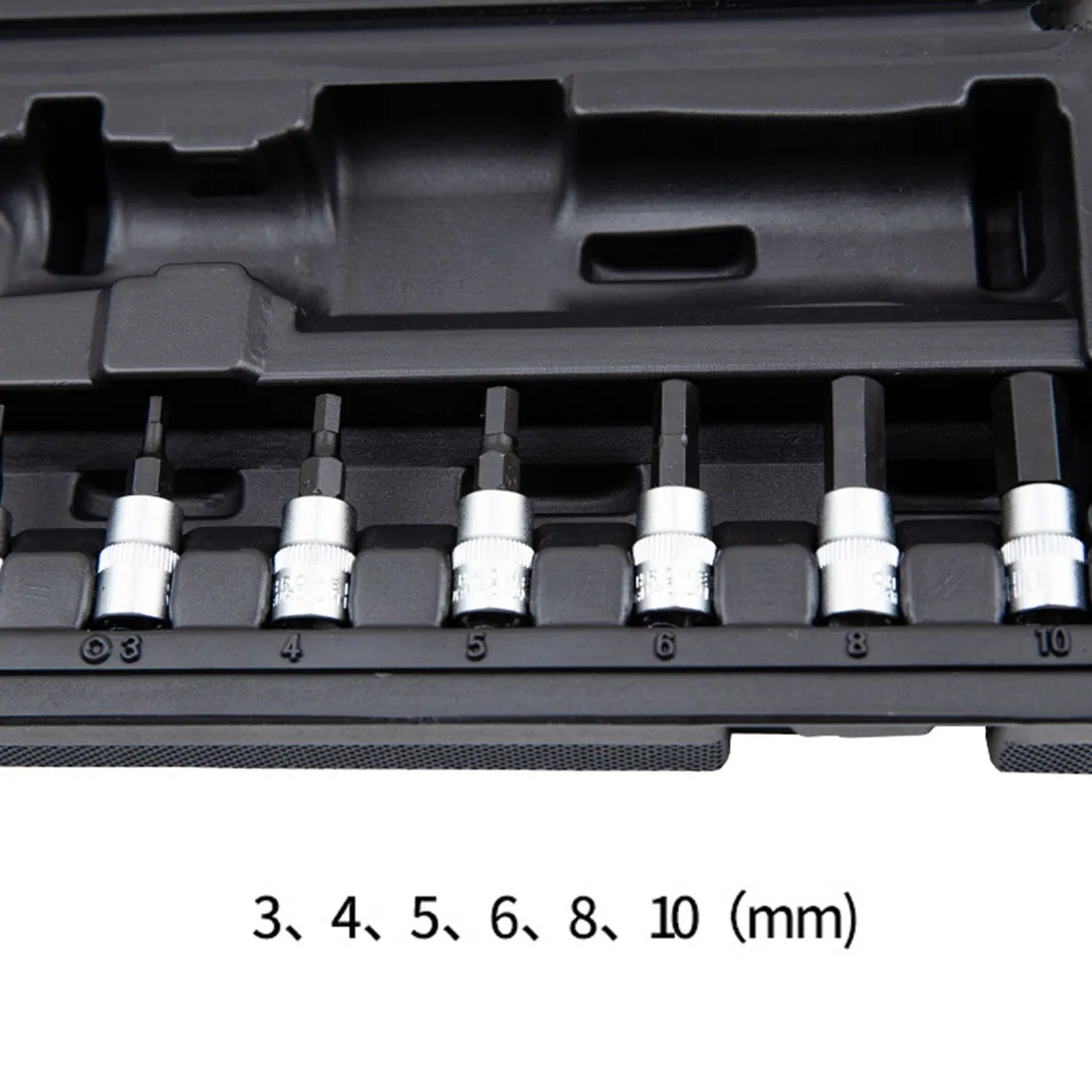 

High-precision Torque Wrench Hexagon Repair Steel Ratchet Socket Black