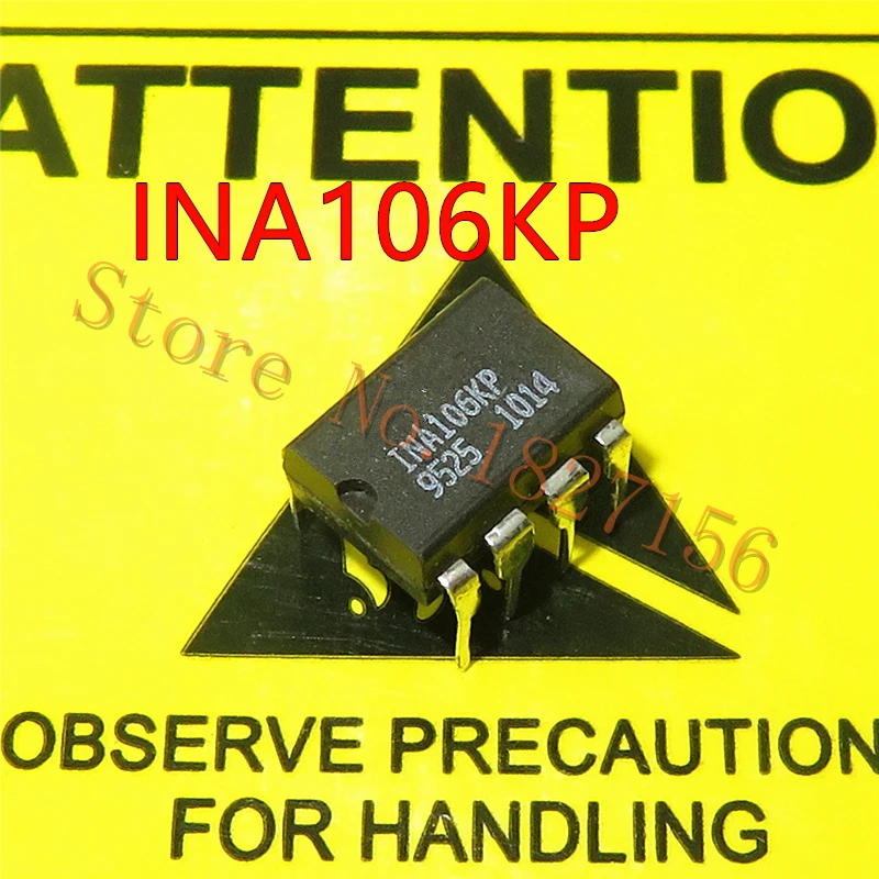 1 шт./лот INA106KP INA106 DIP 8 Precision Gain = 10 дифференциальный усилитель|Интегральные схемы| |