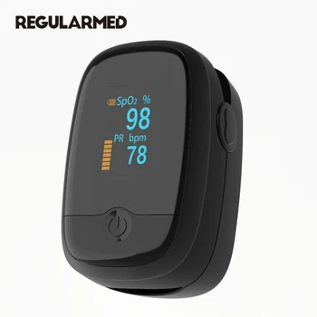 

RegulardMed Finger Pulse Oximeter Portable Fingertip Oximetry Oxygen Monitor Long-term monitoring pulse oximeter Pulse oximetry
