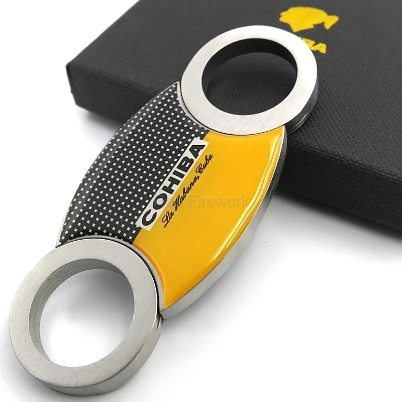 Ремешок COHIBA из нержавеющей стали для сигар продукт двойные лезвия Супер Острые