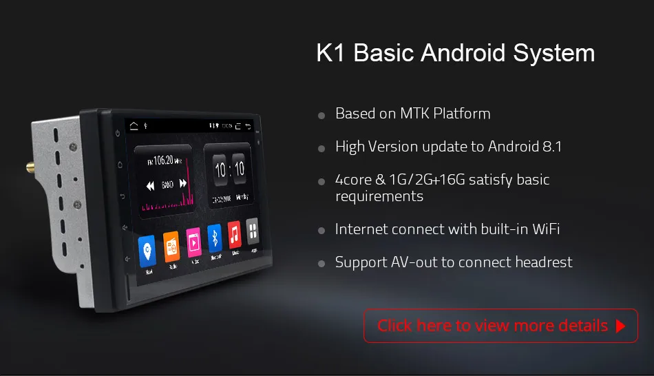 Excellent Ownice K1 K2 K3 2G RAM Octa Core android 8.1 support 4G SIM LTE Network DAB+ Radio 2 din universal Car DVD Player GPS Navi dvd 12