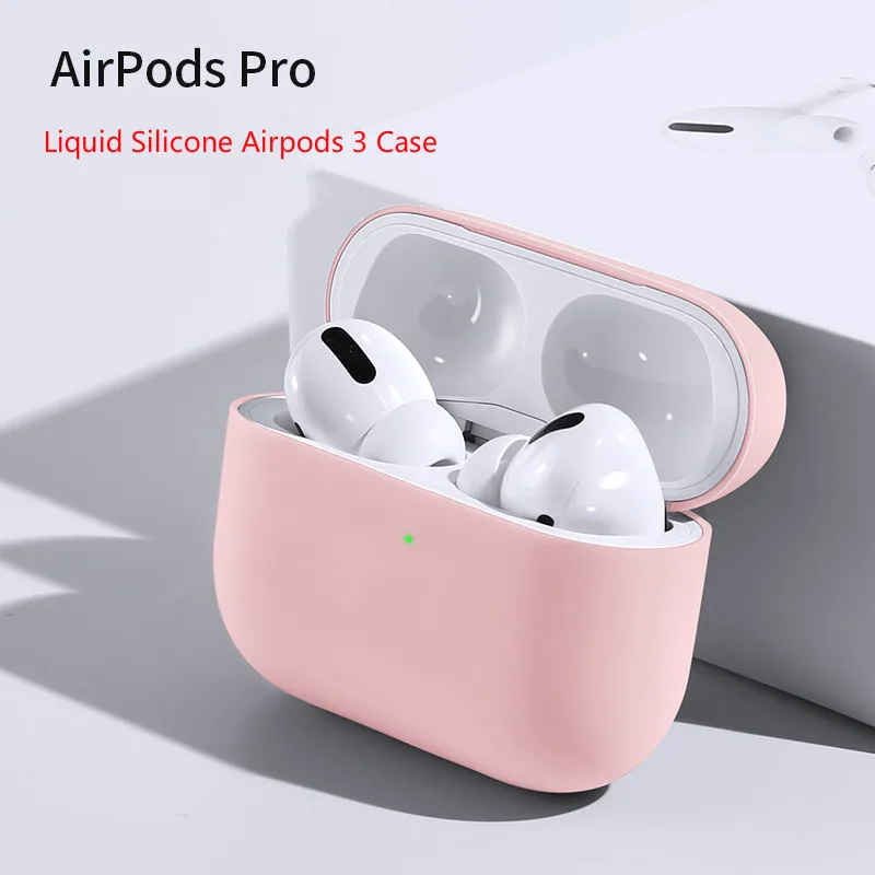 Силиконовый чехол, защитный чехол для Apple Airpods Pro TWS, Bluetooth наушники, мягкий силиконовый чехол для Airpods, защитный чехол s - Цвет: airpods pro