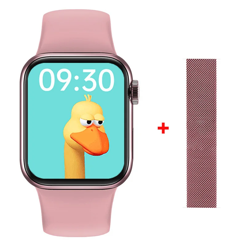 2022 HW12 HW18 Full Screen Smart Watch 44MM 40MM Women Men HW17 Smartwatch with password Split Screen Bluetooth PK IWO 13 FK88 