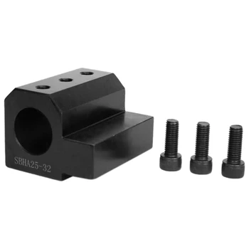 

Tool Holder CNC Lathe Inner Diameter Auxiliary Tool Holder Inner Hole Boring Tool Sleeve CNC Lathe Tool Holder(SBHA25-32)