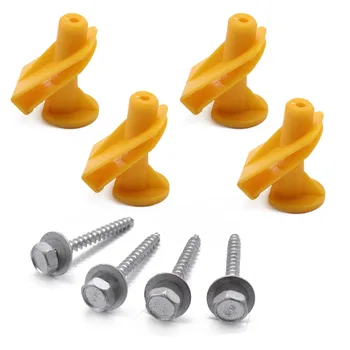 

Mayitr 4pcs Car Auto SMART 450 MC01 Clips Clamp Screw Underbody Protection Underride Protection Accessories Parts