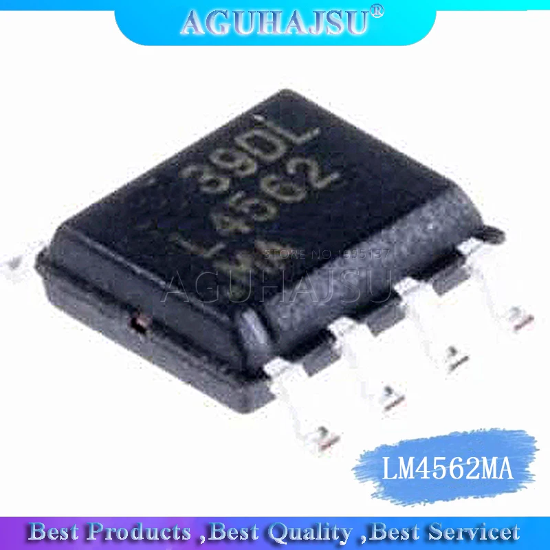 1Pcs LM4562MA LM4562 L4562 Operational Amplifiers SMD SOP 8|วงจรรวม ...