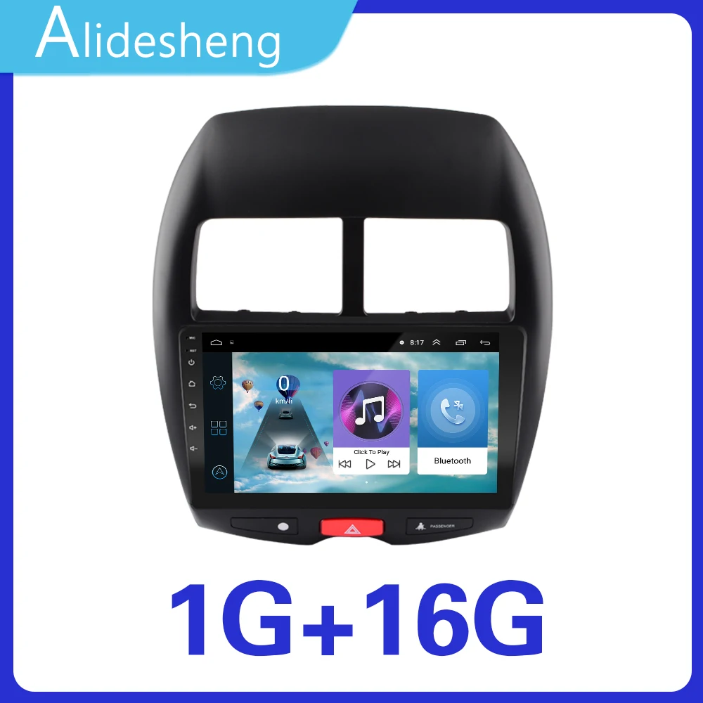 Автомобиль 2G+ 32G плеер для Mitsubishi ASX 2010 2011 2012 2013 4 Core 2 din Android мультимедийный dvd-плеер автомобиля - Цвет: ZS-ZS-ASX