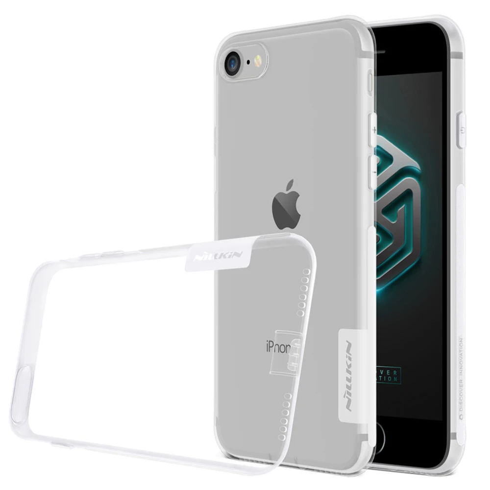 Nillkin Apple の Iphone Se2 Iphone Se 2 ケースカバーシリコーン自然透明ソフトバックカバーケース Iphone Se 4 7 Phone Case Covers Aliexpress