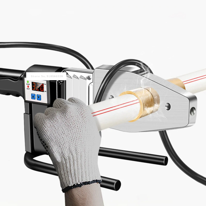 

Butt-Welding Machine Small Butt Welder Intelligent Digital Display PPR Hot-Melt Machine Jointing Machine Pipe Subterrene 220V
