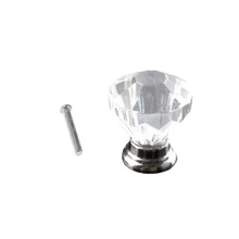 Дверные ручки Алмазный шкаф Wardrob дверные ручки Прозрачный Кристалл Шкаф вытяжной Кристалл Блестящий и стильный