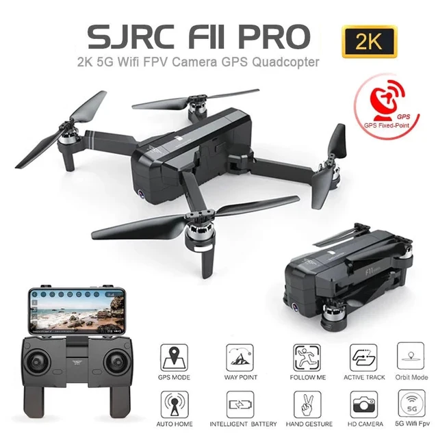 $US $121.74 SJRC F11 PRO GPS Drone With Wifi FPV 1080P/2K HD Camera F11 Brushless Quadcopter 25 minutes Flight 