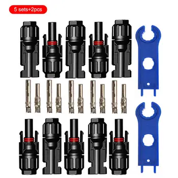 

5pcs Connector Solar System 1000V Solar Panel Parallel Connection Fuse Connector