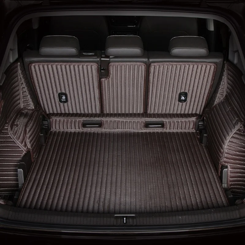 

Full Surrounded Waterproof Carpet Durable Rugs Custom Special Car Trunk Mats for Volkswagen Jetta Bora Golf GTI CC Bettle Tiguan