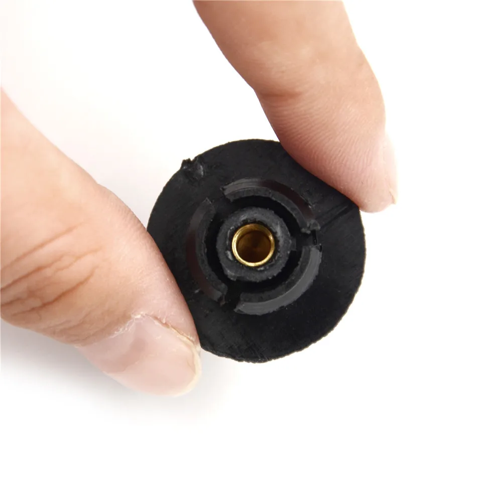 Practical Plastic Metal Chainsaw Knob/air Filter Nut with Rubber Washer 2Pcs for 4500 5200 5800 chainsaw spare parts thread metal knob air filter element