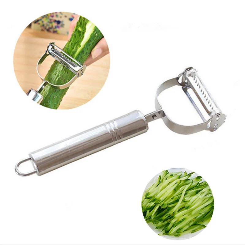 

Stainless Steel Peeler Grater Multi-function Fruit Peeler Vegetable Fruit Peel Shredder Slicer Grater Kitchen Accessories