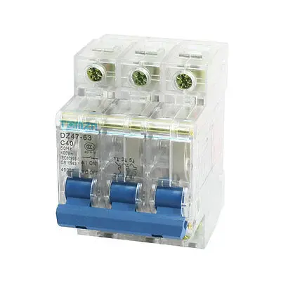 

4000A Max Overloaded Short Current Circuit Breaker 3 Pole 40A AC 400V