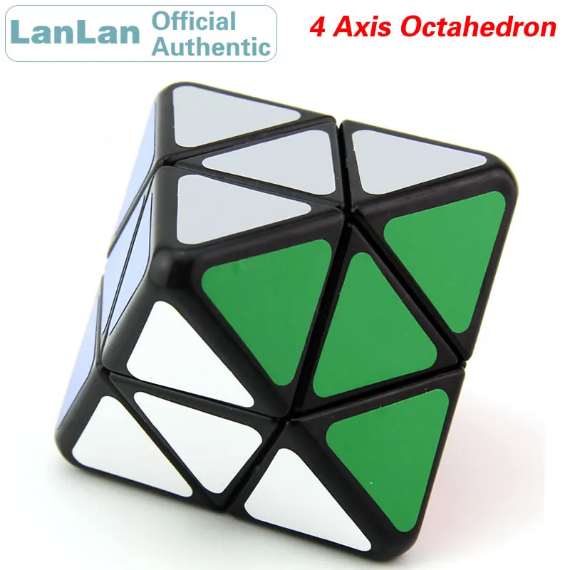 

LanLan 4 Axis Octahedron Magic Cube Professional Neo Speed Puzzle Antistress Fidget Educational Toys For Children