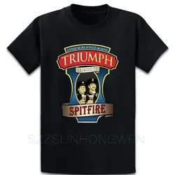 Футболка Spitfire Ale Удобная Хлопковая весенняя семейная футболка с уникальным персонажем
