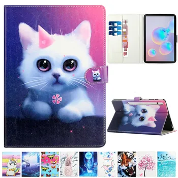 

Tablet Case For Samsung Galaxy Tab S7 Plus 2020 12.4 inch SM-T970 T976 Cartoon Leather Cover For Samsung Tab S7+ 12.4 Cover Case