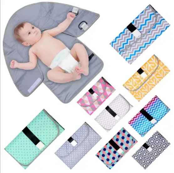 

Newborns Foldable Waterproof Changing Pad Diaper Portable Baby Diaper Cover Mat Clean Hand Folding Diaper Bag
