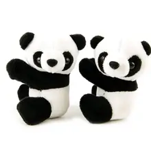 4 дюймов милая плюшевая панда примечание клип стенд памятная Фотография держатель подставка Закладка маленькая игрушка