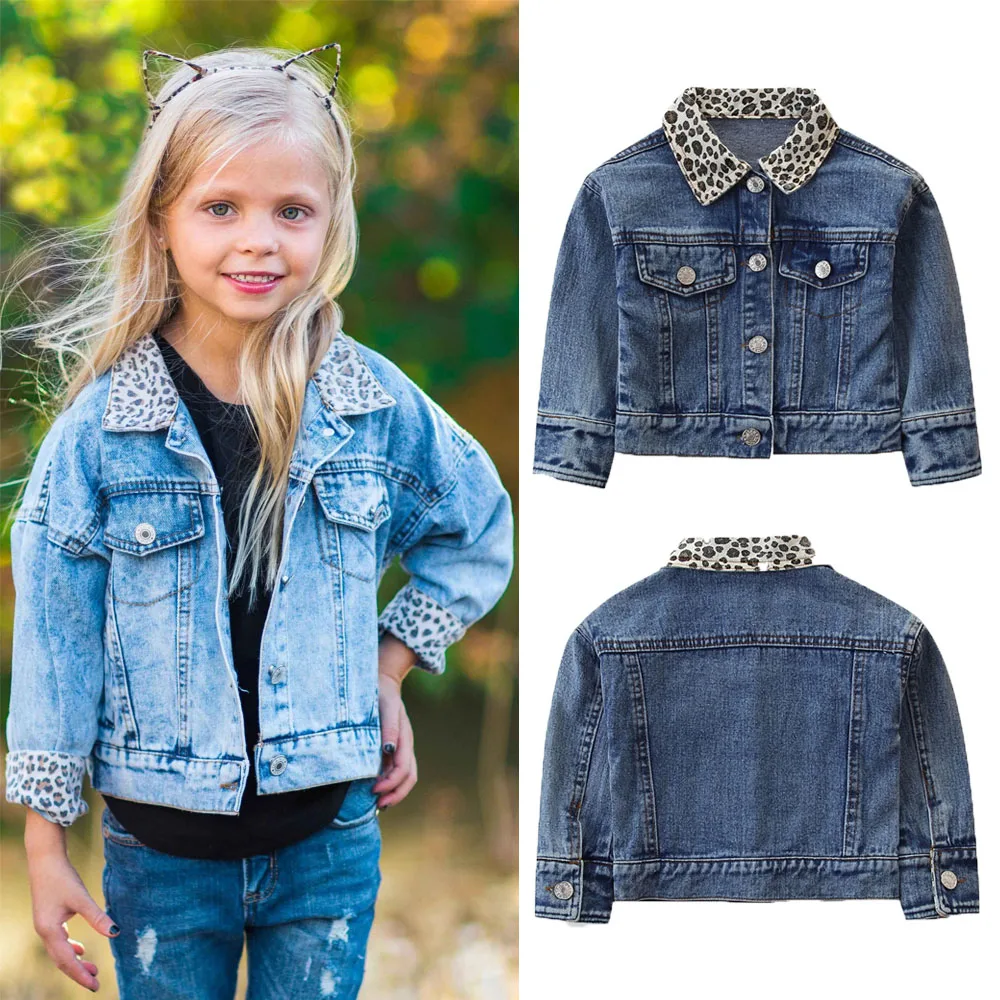 1 5 Years Children Girls Denim Jackets 