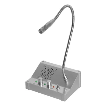 

2w dual way window counter intercom system bank counter speaker dialogue intercom