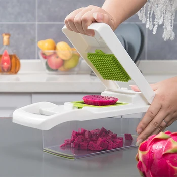 

Practical Meat Chopper Carrot Potato Slicer Vegetable Fruits Tool Grater Cutter Shredder Garlic Salad Maker Kitchen Gadgets