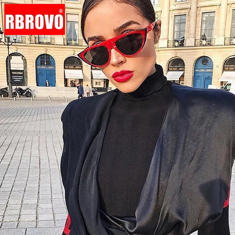 Солнечные очки RBROVO в уличном стиле для мужчин и женщин брендовые дизайнерские