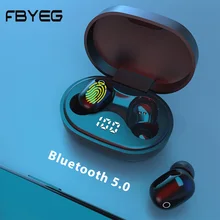 FBYEG TWS беспроводные Bluetooth наушники водонепроницаемые наушники без проводные наушники для хуавей Bluetooth V5.0 гарнитура спортивные настоящие Беспроводные наушники с микрофоном
