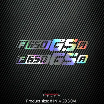 

Best sell High Quality Motorcycle Reflective Laser Helmet Tank Pad Decoration Sticker Motorbike Decals 21CM 7in for BMW F650GSA