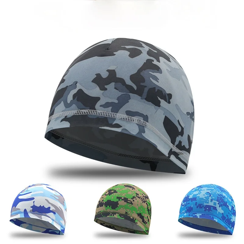 Summer Sweat-absorbent Breathable Riding Cap Ice Cloth Sunscreen Bicycle Headscarf Helmet Lining Sports Fishing Running Cap,sports hat,stretch headscarf