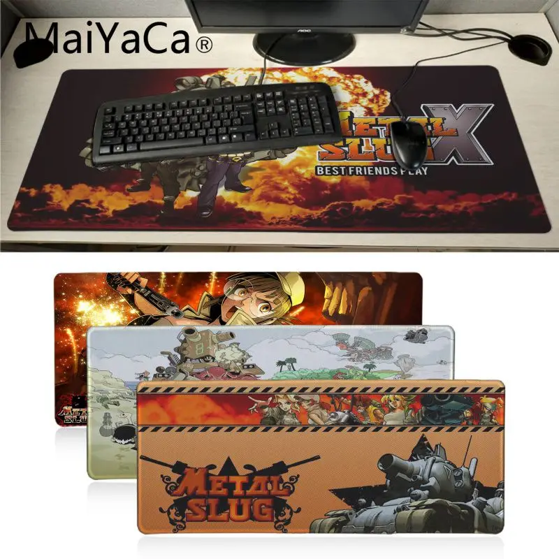

Funny Metal Slug game Rubber Speed Version Game Keyboard Pad Unique Desktop Pad Laptop PC Computer pad xl Mousepads