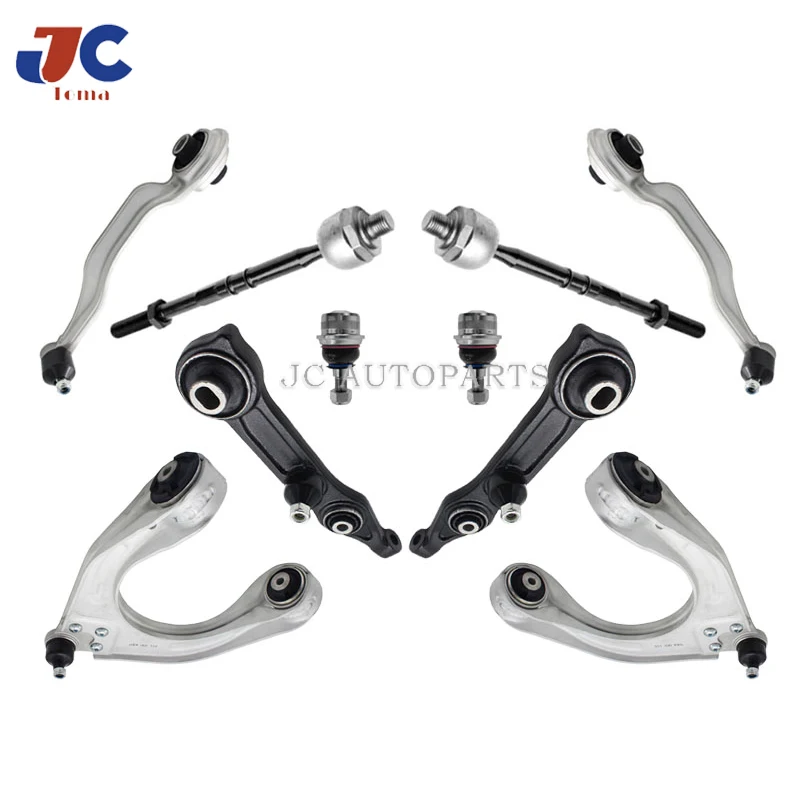 

12 pcs/set Truck Control Arm For Bens W211 W219 E320 E350 E500 Front Auto suspension Parts lower Control Arm kit Tie Rod end