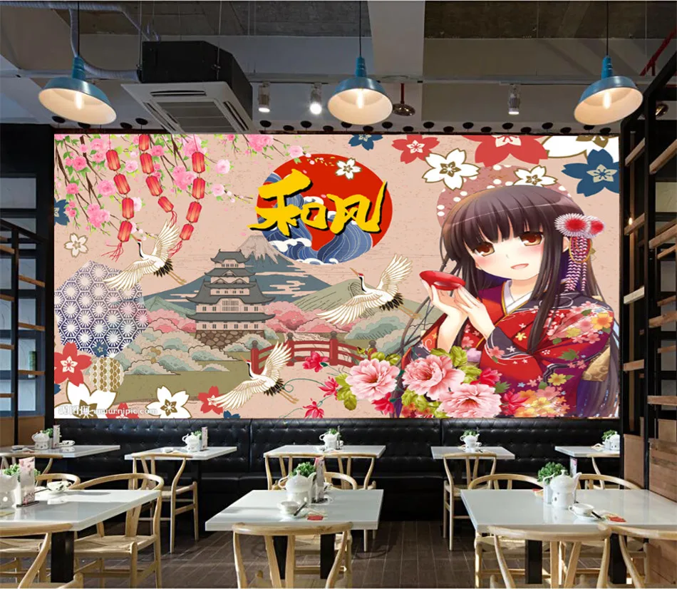 Desktop Wallpaper Tsukiko Tsutsukakushi Henneko Anime Girl In Restaurant  Hd Image Picture Background Biknq2