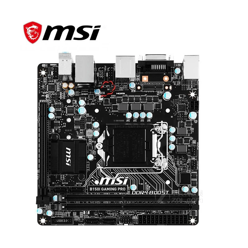 Материнская плата для MSI B150I GAMING PRO MINI ITX LGA 1151 DDR4 Intel 150M десктопная материнская SATA III
