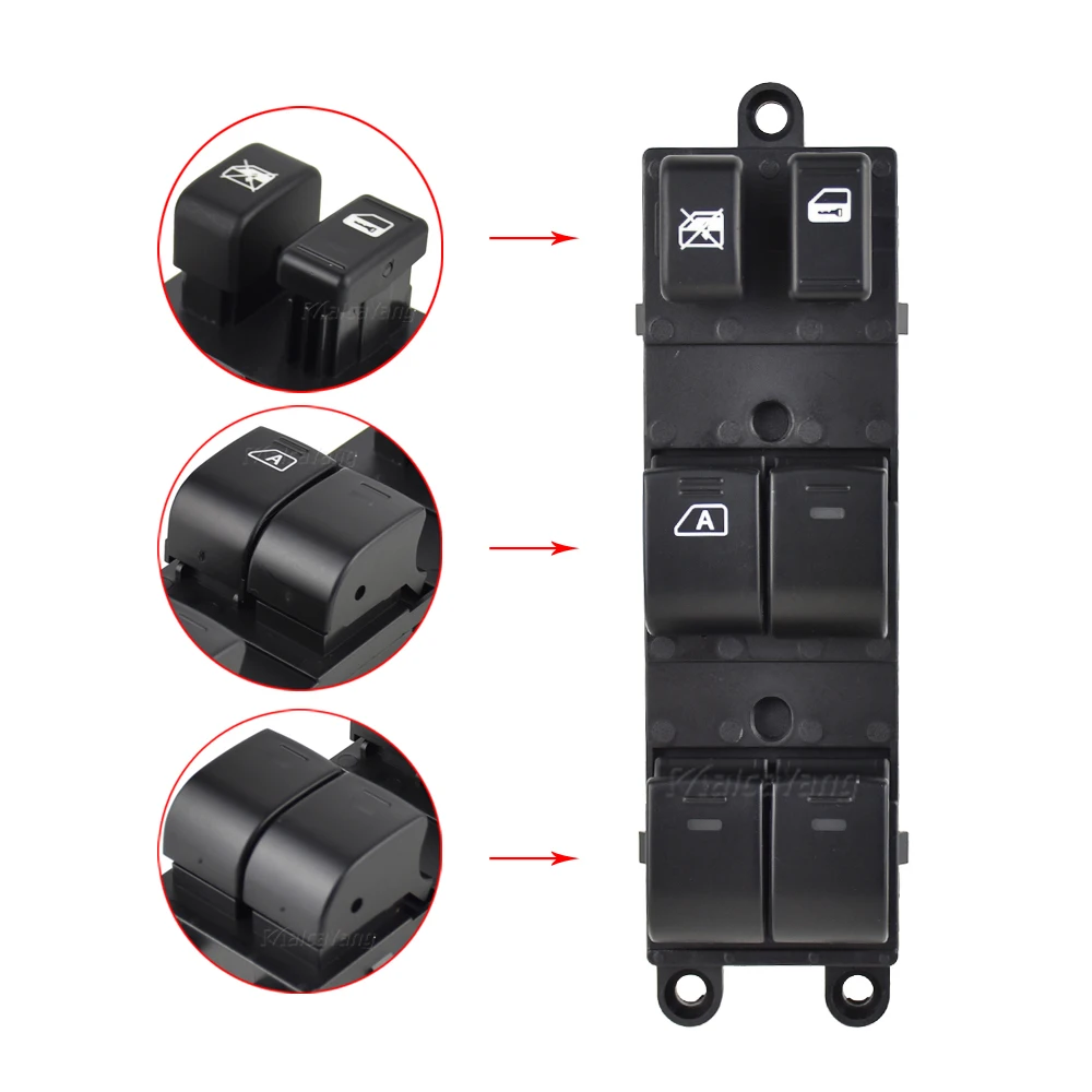 Car Electric Power Window Master Control Switch For Subaru Forester