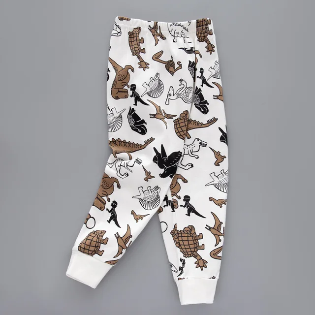 Cartoon Children Pants Boys Girls Pure Cotton Trousers Sports Pants 0-10 Years Old Spring Autumn Winter Pure Cotton Casual Pants KongLong