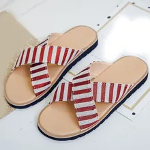 Femmes diapositives en plein air plate-forme-fond plage marche pantoufles décontractées bout ouvert chinelos mulher chanclas mujer tongs femme 2019(China)