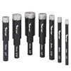 Vearter 5/6/8/10/12/14/16mm Round Shank Vacuum Brazed Dry Diamond Drill Bit Masonry Hole Saw For Tile Marble Granite Ceramic