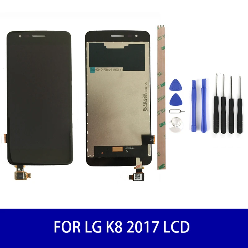Оригинальный ЖК дисплей для LG K8 2017 X240 сенсорная панель дигитайзер в сборе экран