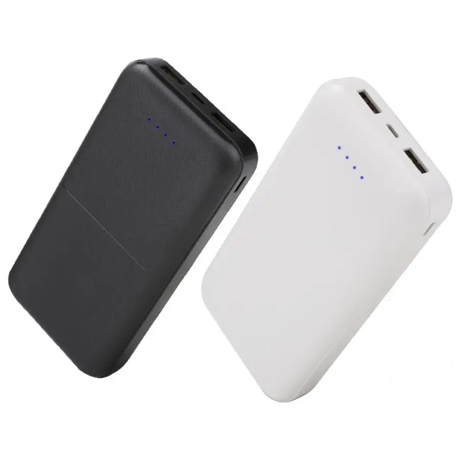 

Power bank pcb Carbon Fiber Power Bank Housing 20000mAh Portable Lithium Polymer Battery Shell poetable diy power bank case