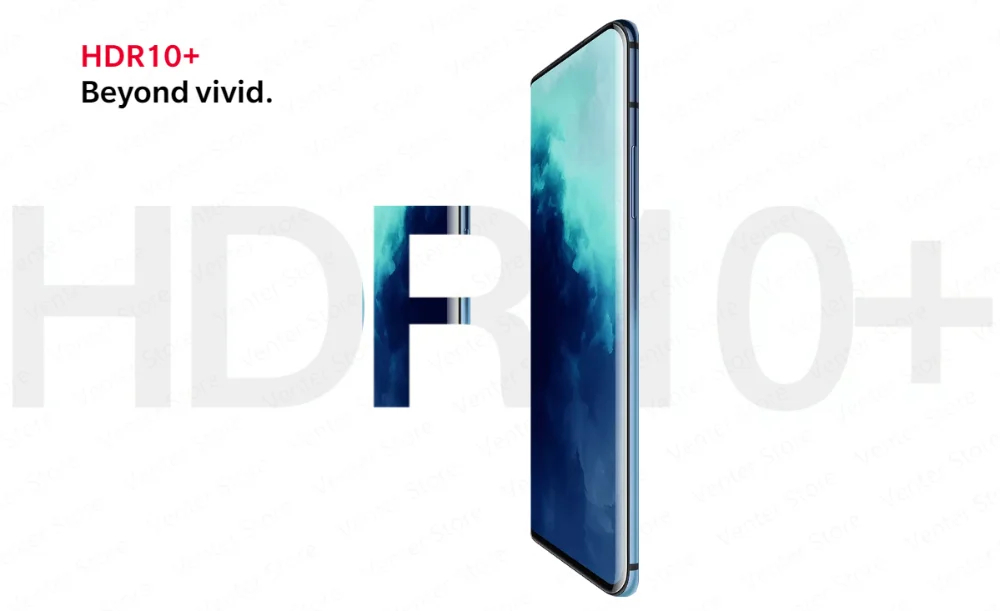 OnePlus 7T Pro Global ROM Snapdragon 855 Plus 8GB 256GB 6.67'' Fluid AMOLED 90Hz Refresh Rate Screen 48MP Triple Cam 4085mA