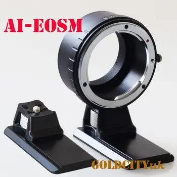 

AI-EOSM lens adapter tripod for nikon lens to Canon EOSM EF-M EOSM/M2/M3/m5/m6 Mirrorless Camera