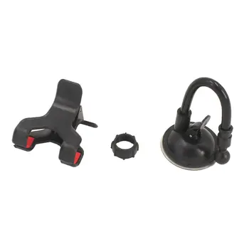 

Black Car Mount Holder 360 Rotation 9cm Open Width Windshield Bracket for GPS Mobile Phone Wholesale Drop Shipping